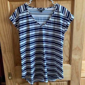 Express stripped dress top